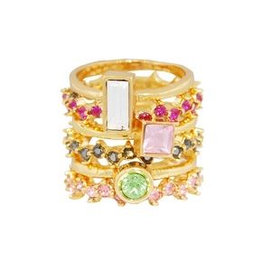 Erica Anenberg Parthenian Cluster Stacking Rings